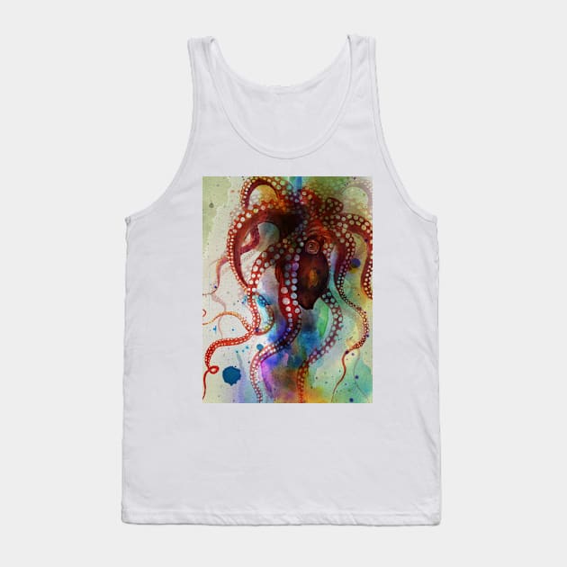 Octo Tank Top by LaurenceMinoza